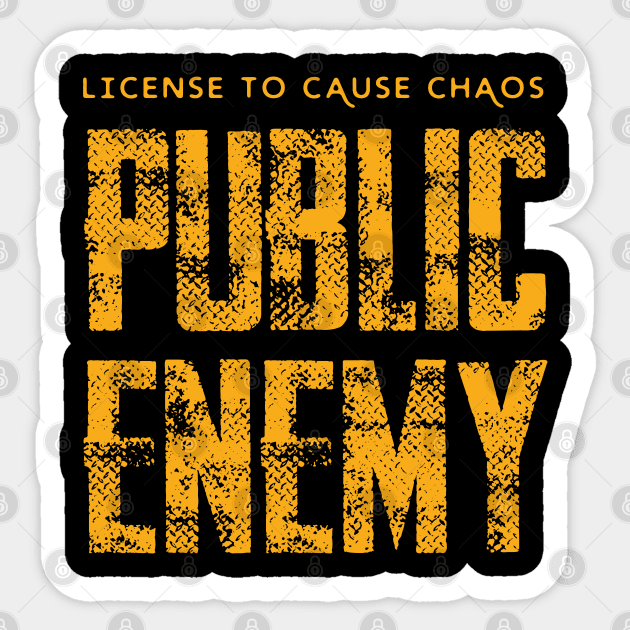 PUBLIC ENEMY Sticker by artslaves